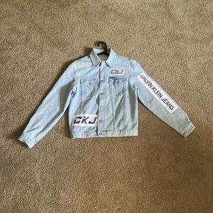 Calvin Klein denim set of 2